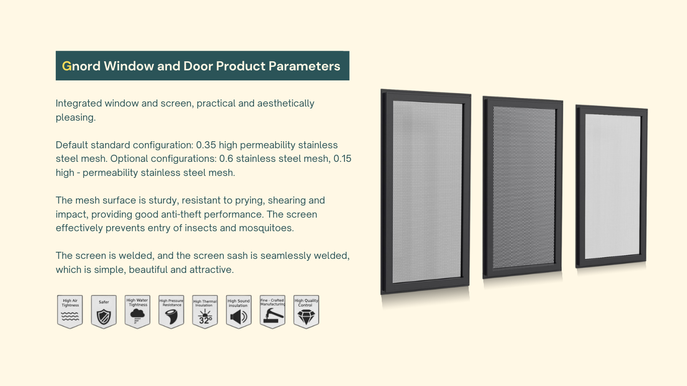 Modern building aluminium window installation example